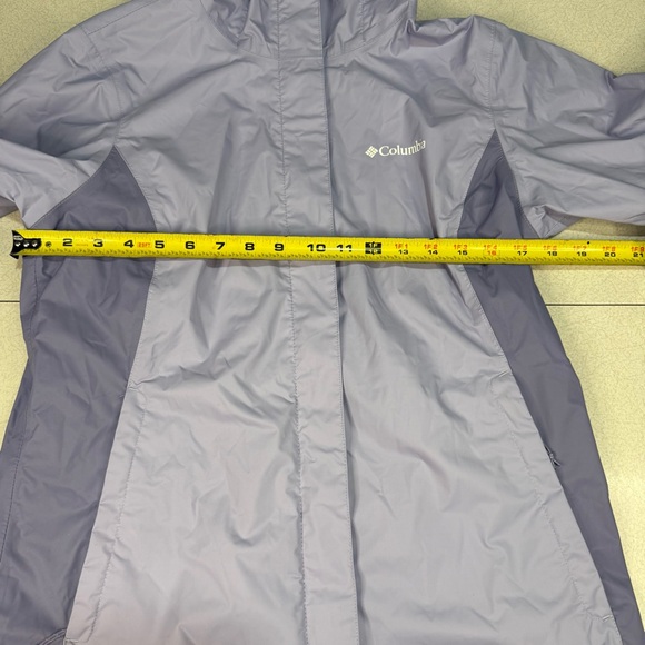 Columbia Lavender Arcadia ii Women’s Hooded Rain Jacket - Picture 2 of 8